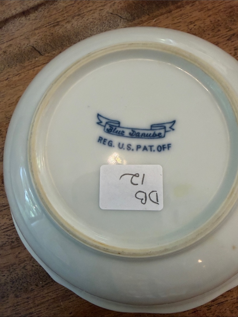 Vintage Blue Danube Fine China - 6" Cereal / Oatmeal Bowl - Picture 3 of 3